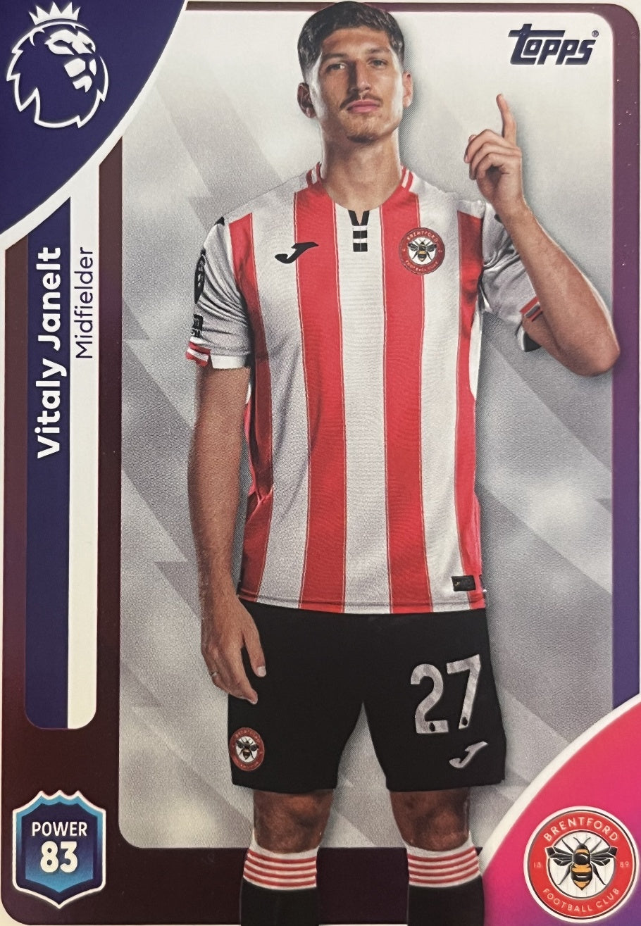 Vitaly Janelt 2026 2026 Topps Premier League #62
