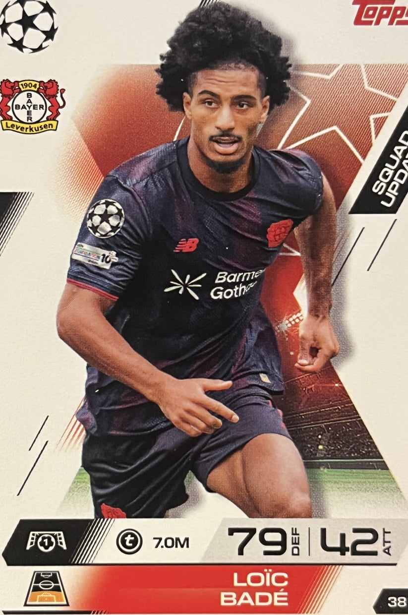 Loic Bade 2026 2026 Topps Match Attax Extra 2026 #38
