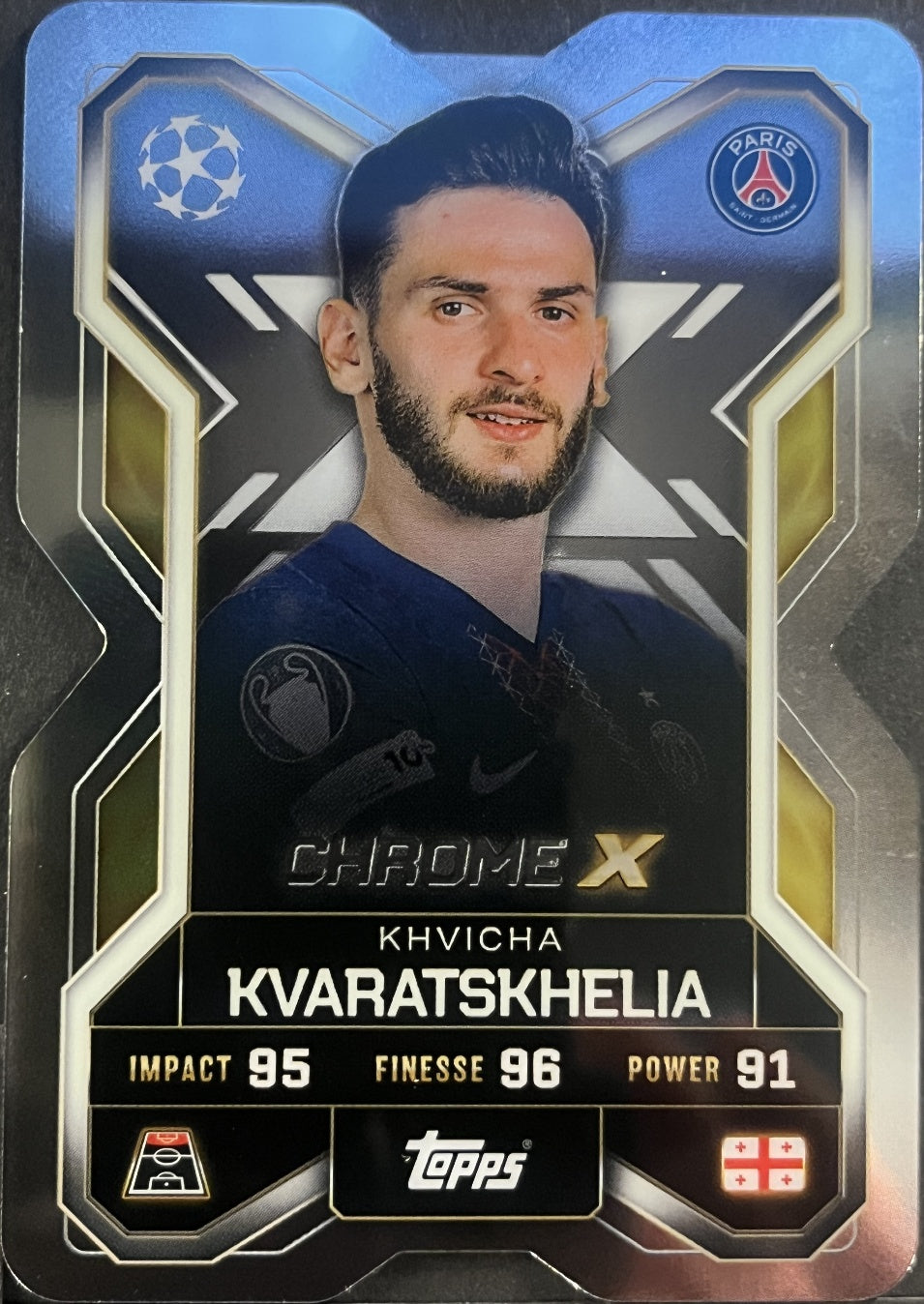 Khvicha Kvaratskhelia 2026 2026 Topps Match Attax Extra 2026 #CX 7