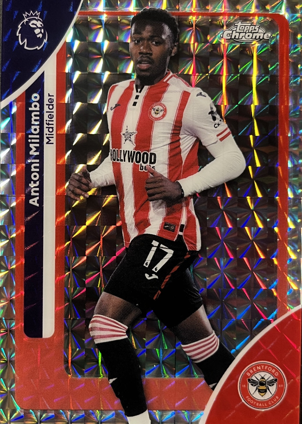 Antoni Milambo 2026 2026 Topps Premier League Chrome #40