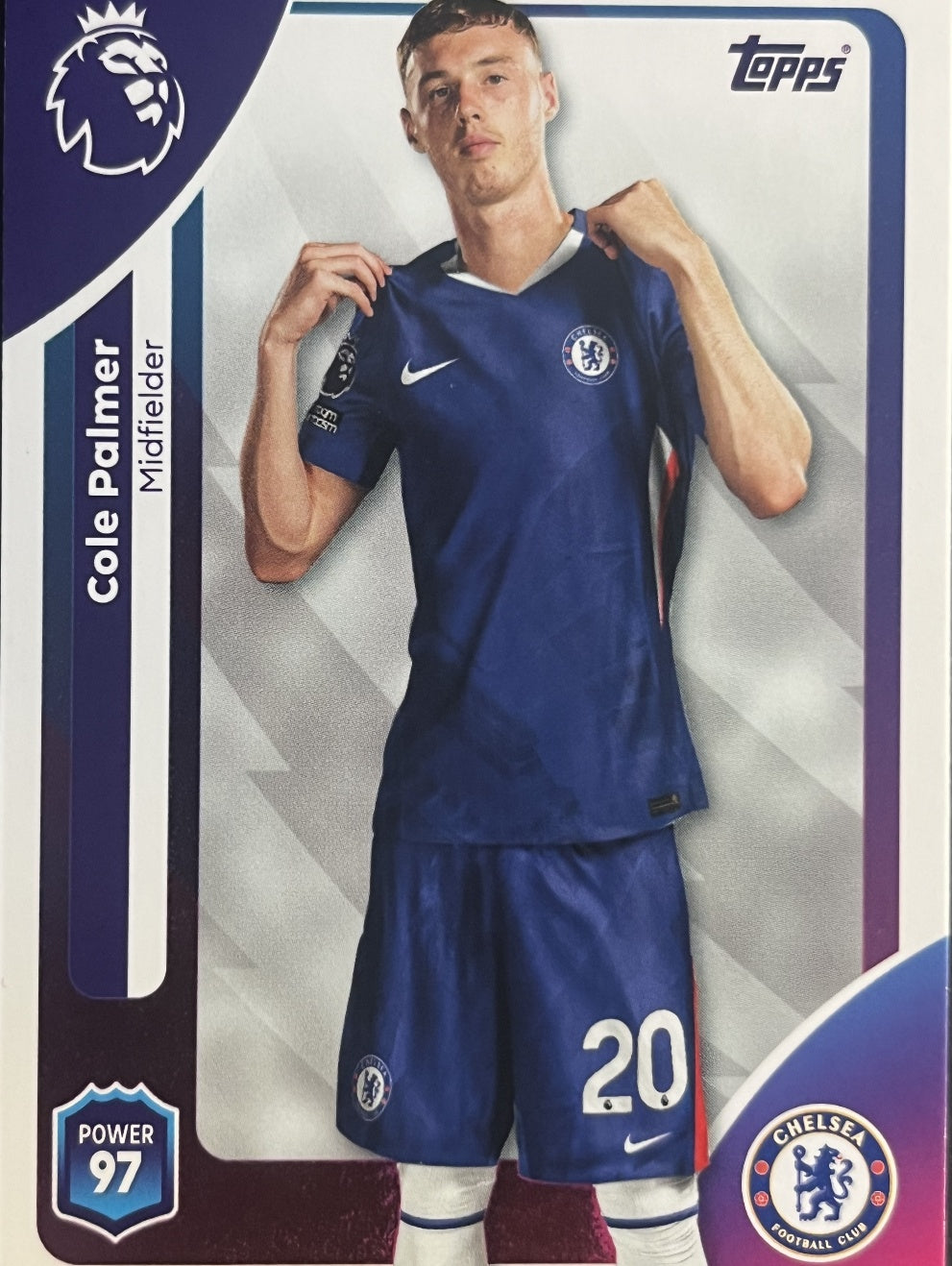 Cole Palmer 2026 2026 Topps Premier League #100