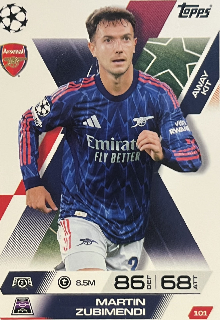 Martin Zubimendi 2026 2026 Topps Match Attax Extra 2026 #101