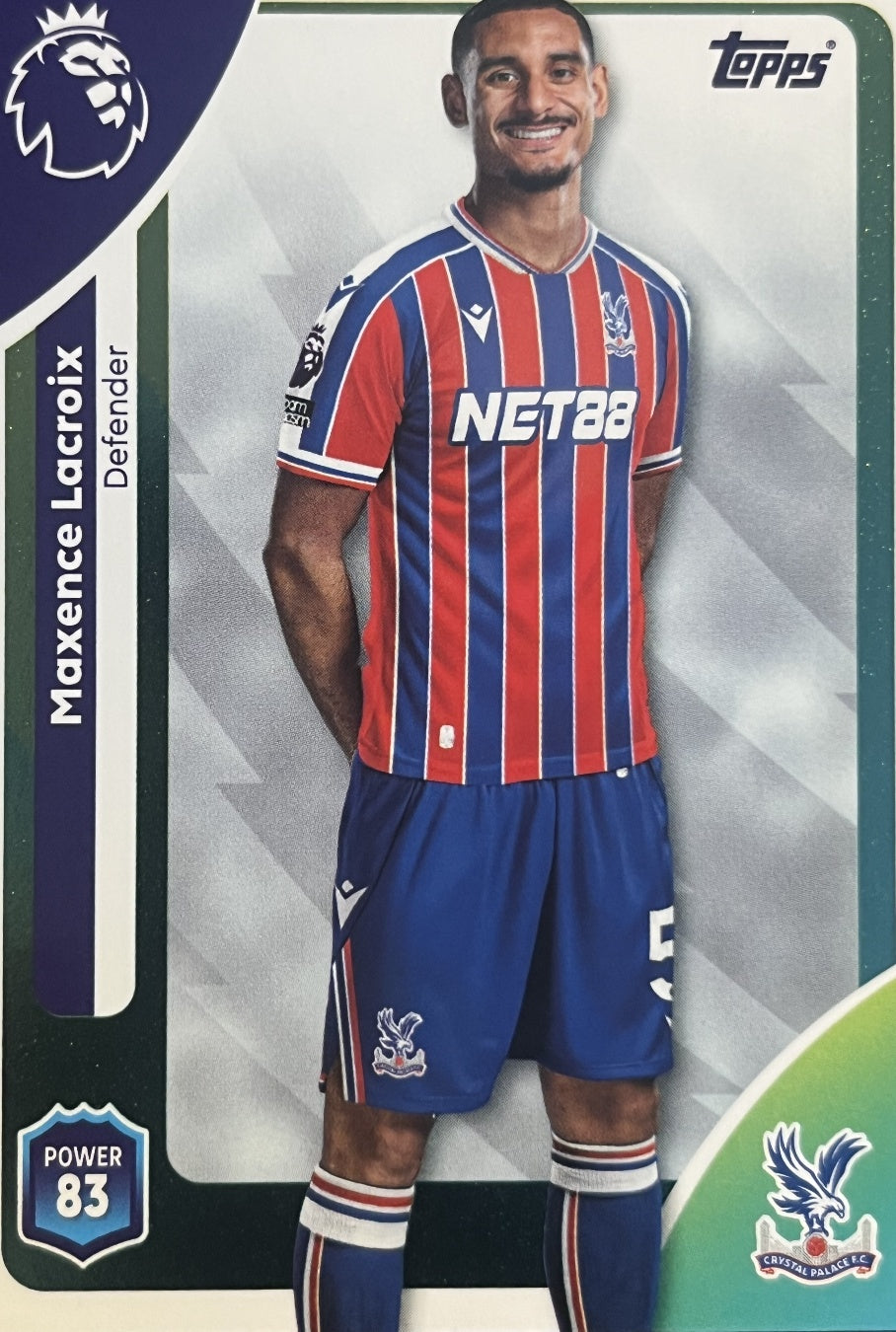 Maxence Lacroix 2026 2026 Topps Premier League #113