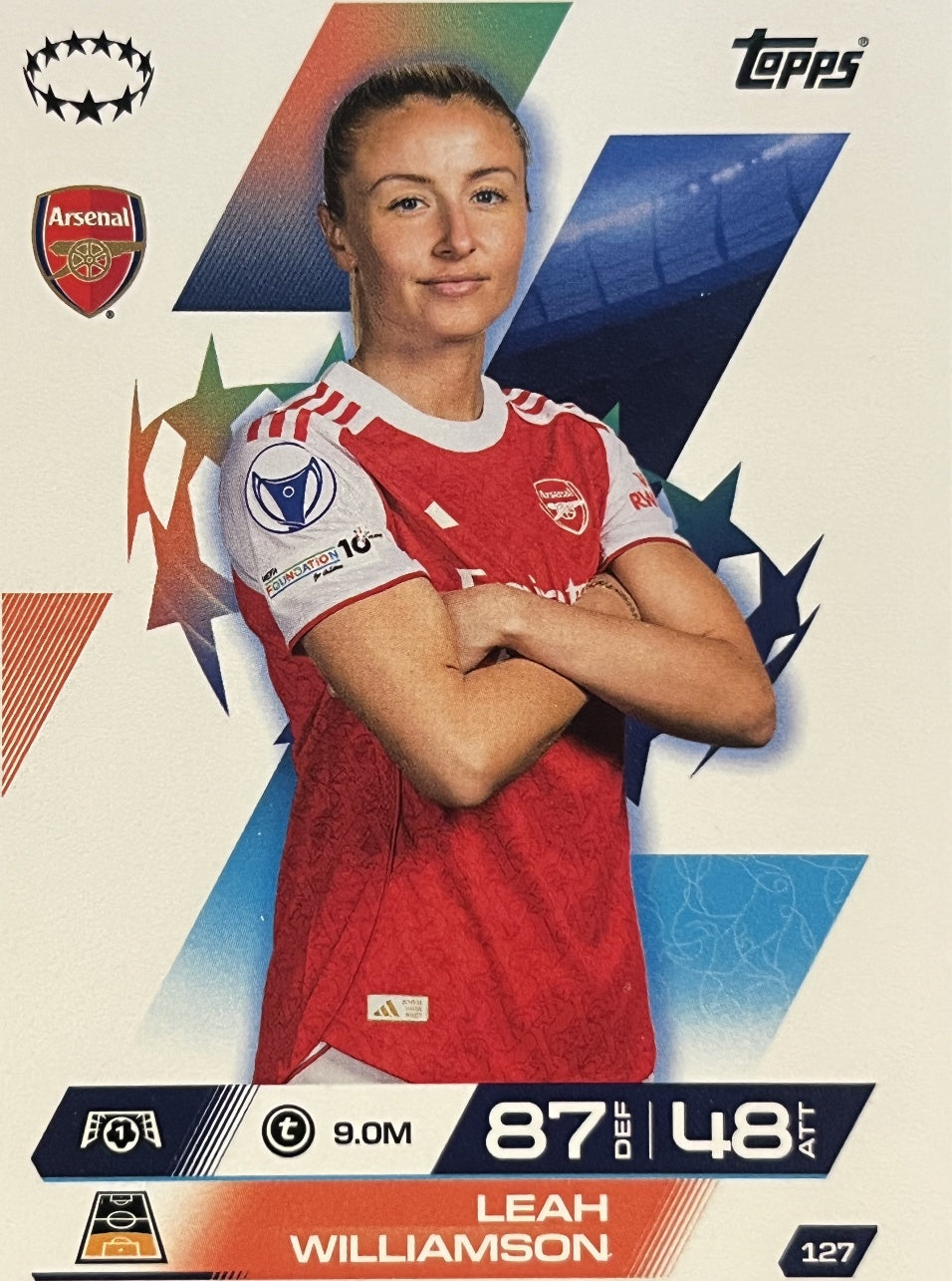 Leah Williamson 2026 2026 Topps Match Attax Extra 2026 #127