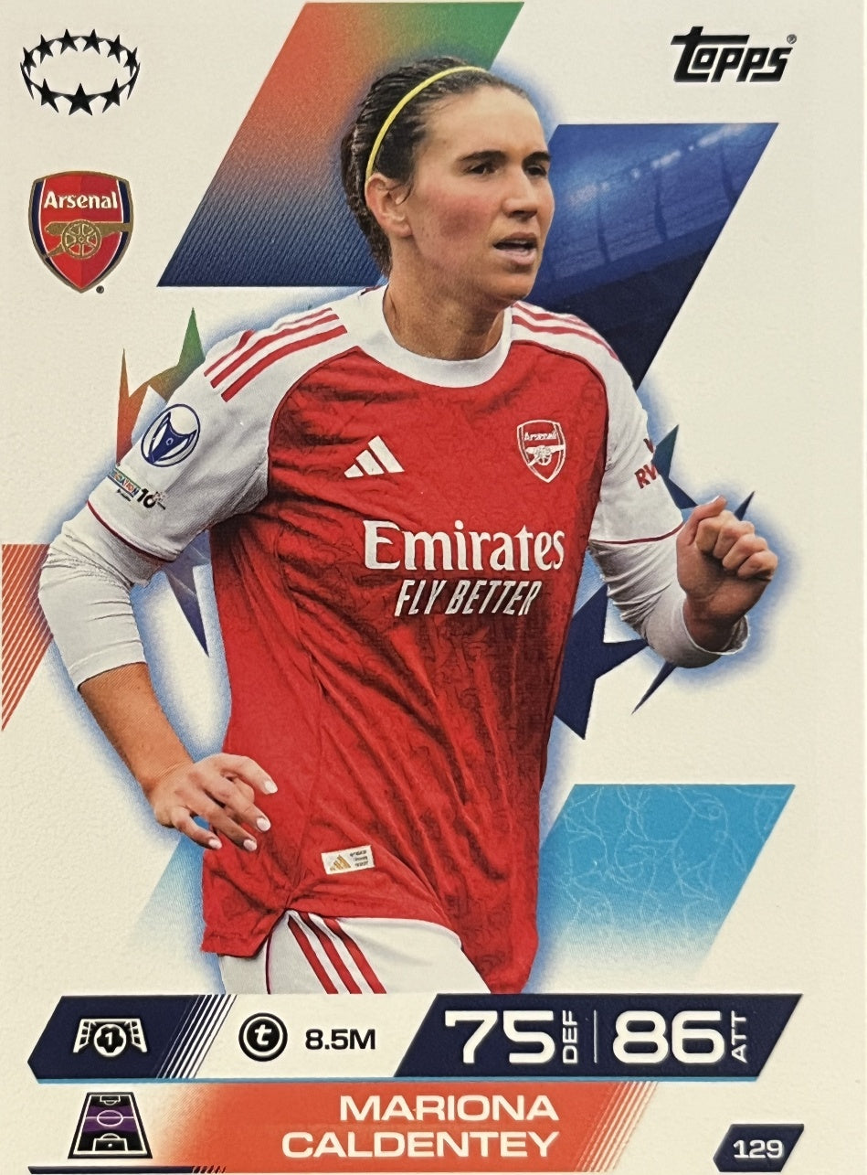Mariona Caldentey 2026 2026 Topps Match Attax Extra 2026 #129