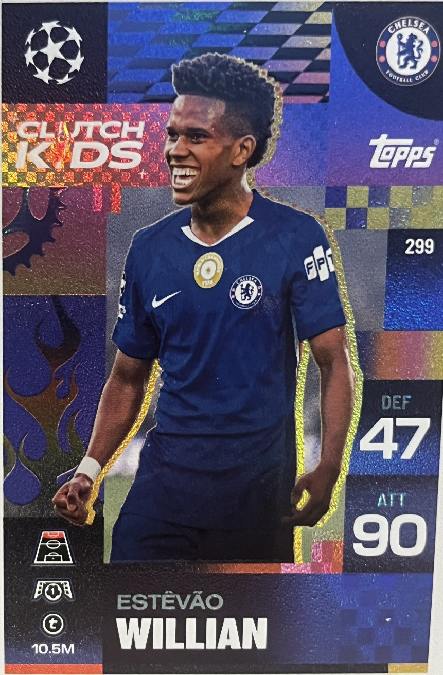 Estêvão Willian 2026 2026 Topps Match Attax Extra 2026 #299