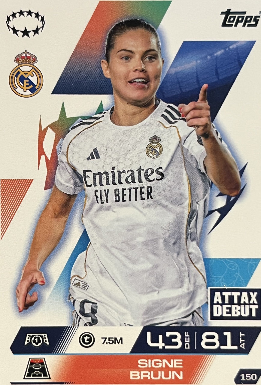 Signe Bruun 2026 2026 Topps Match Attax Extra 2026 #150