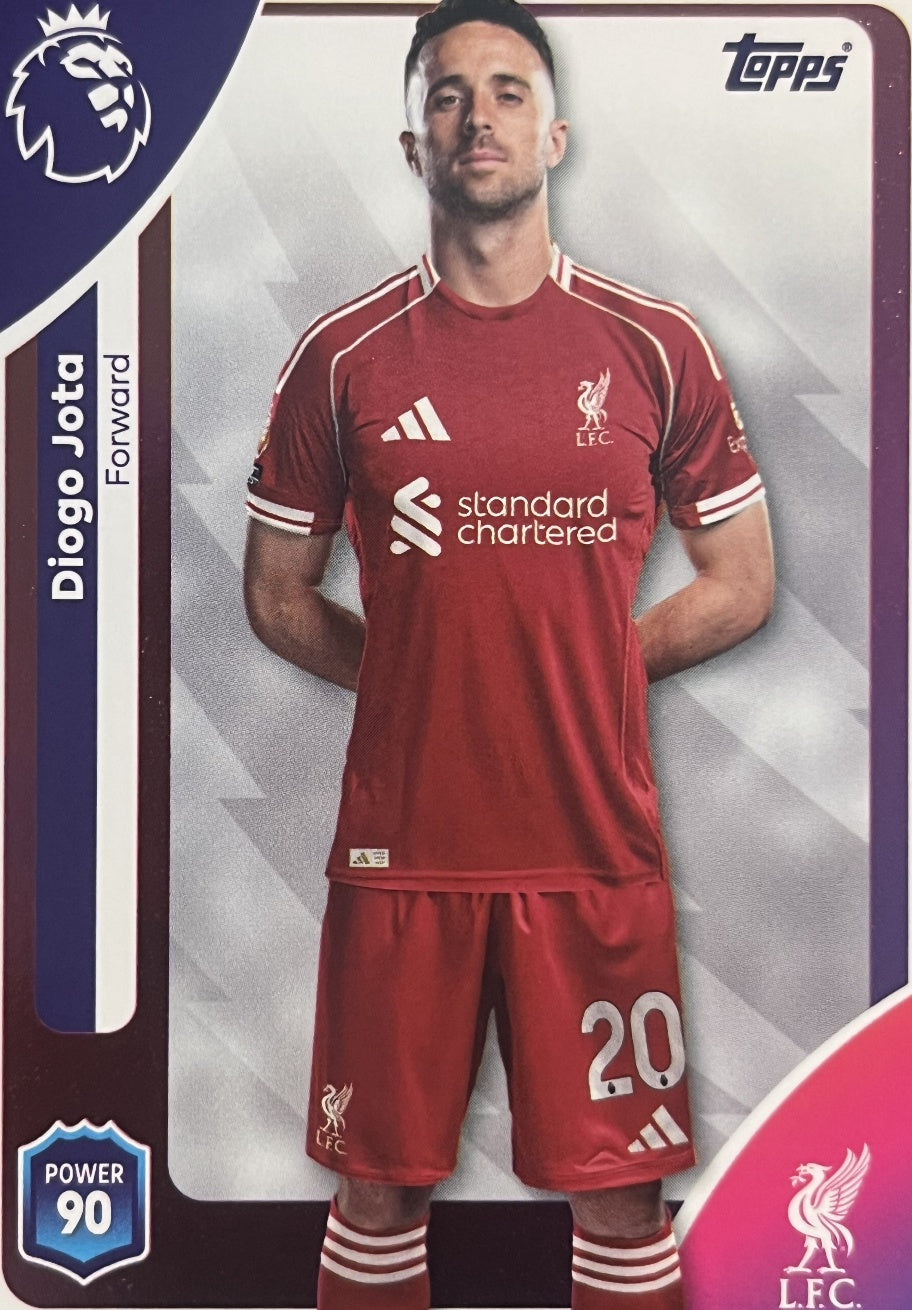 Diogo Jota 2026 2026 Topps Premier League #176