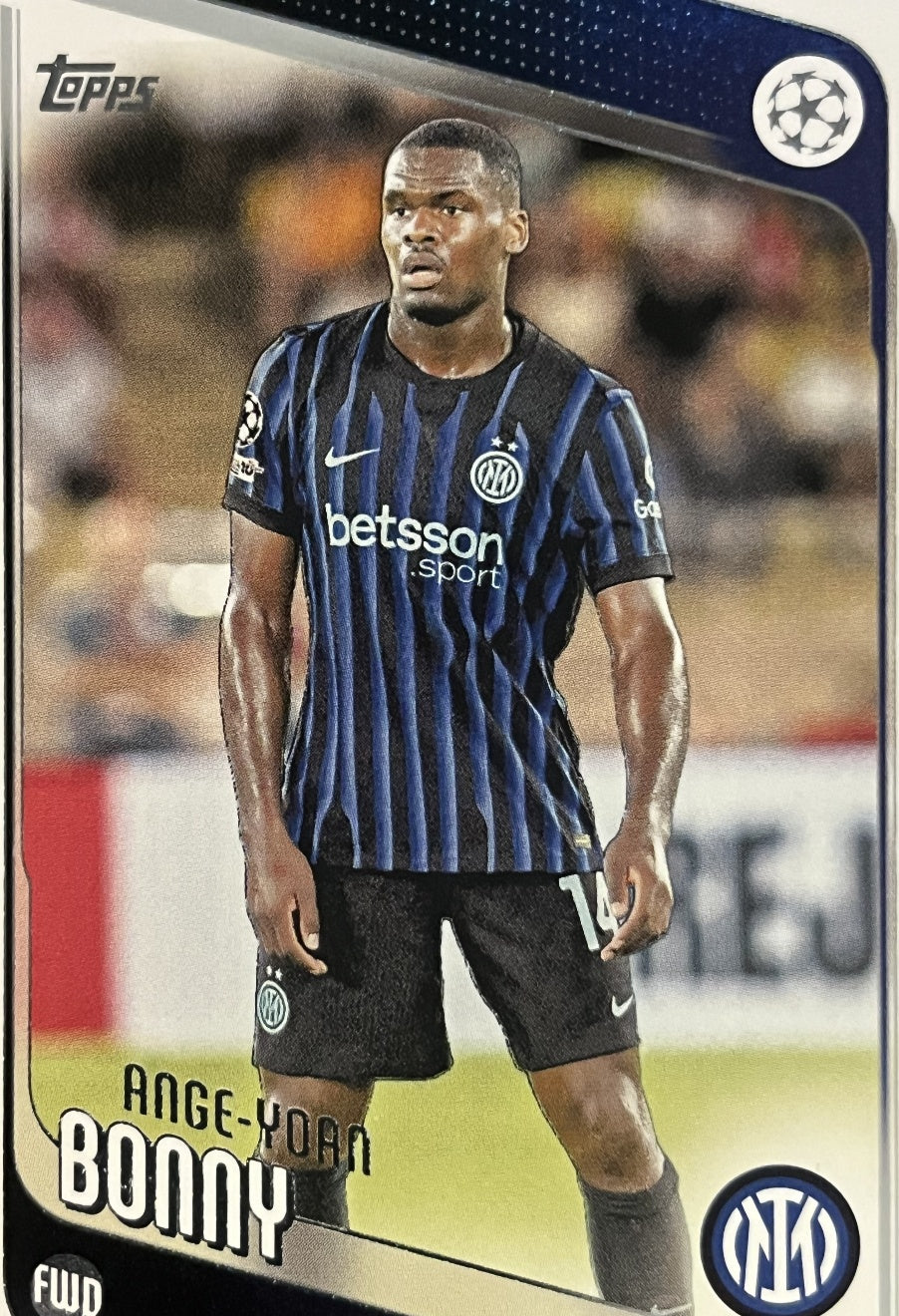 Ange-Yoan Bonny 2026 2026 Topps UCC Flagship #116