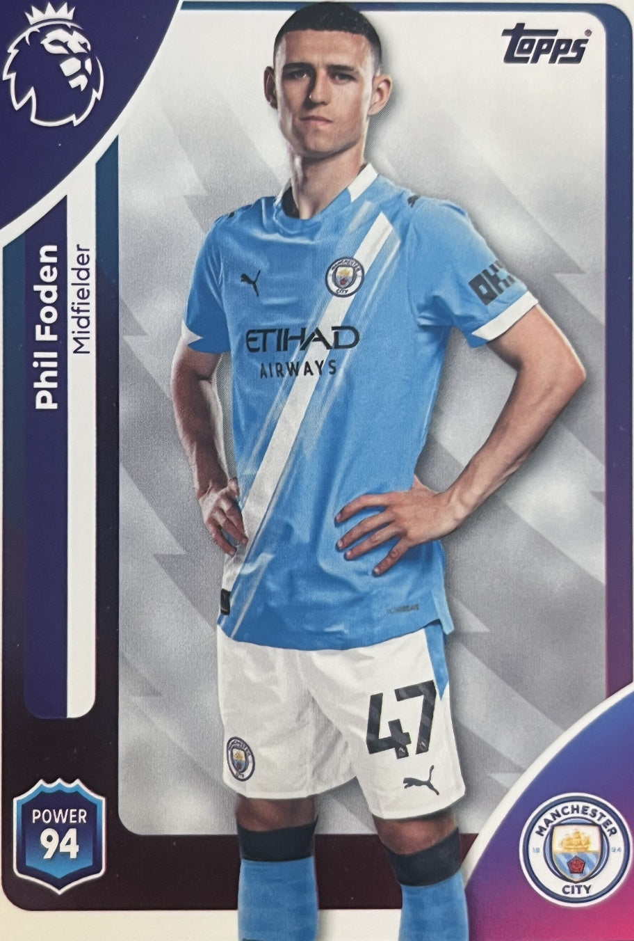 Phil Foden 2026 2026 Topps Premier League #190