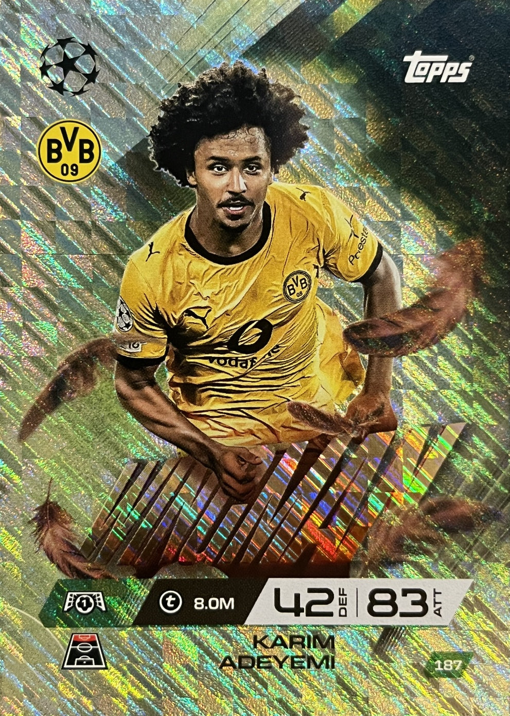 Karim Adeyemi 2026 2026 Topps Match Attax Extra 2026 #187