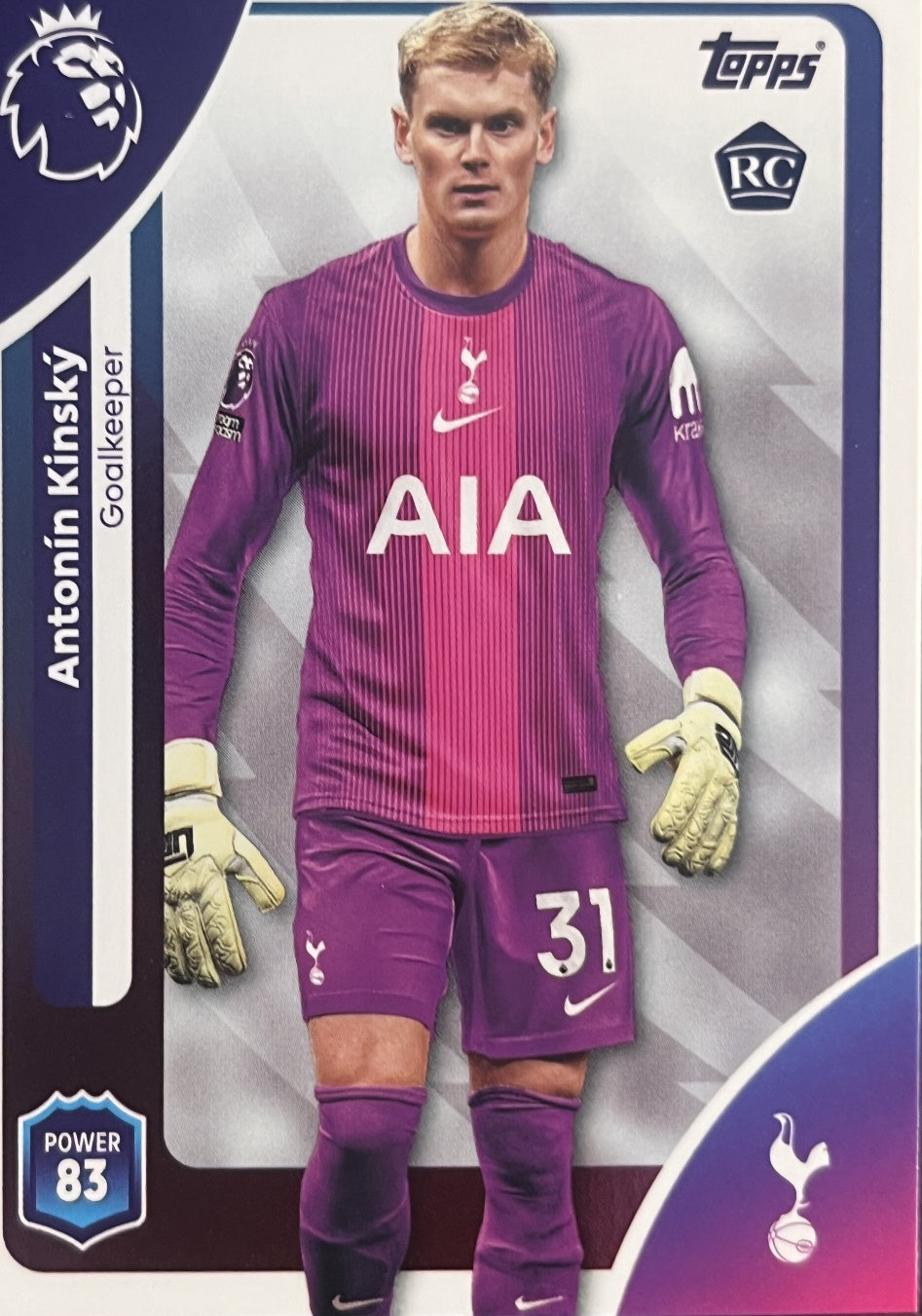 Antonín Kinský 2026 2026 Topps Premier League #254