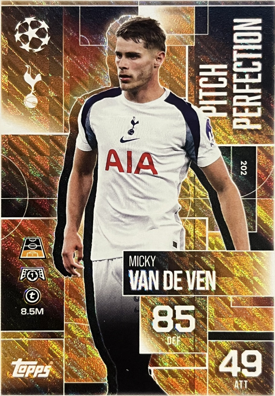 Micky van de Ven 2026 2026 Topps Match Attax Extra 2026 #202