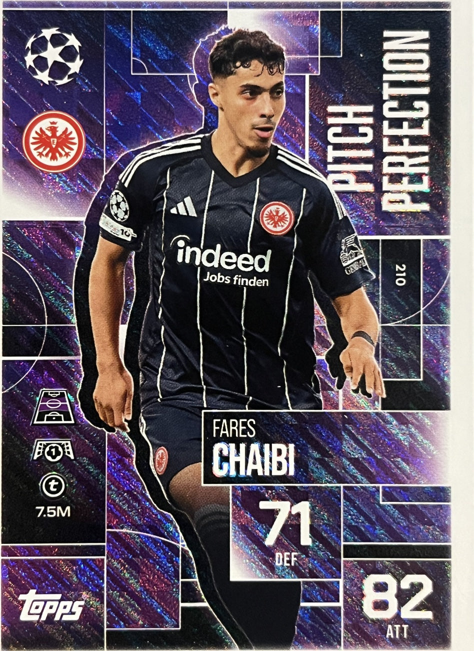 Fares Chaibi 2026 2026 Topps Match Attax Extra 2026 #210