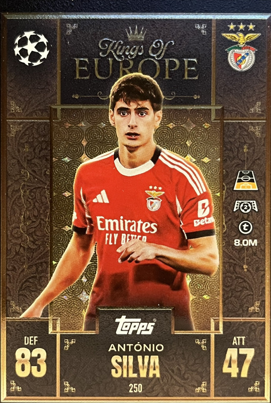 Antonio Silva 2026 2026 Topps Match Attax Extra 2026 #250