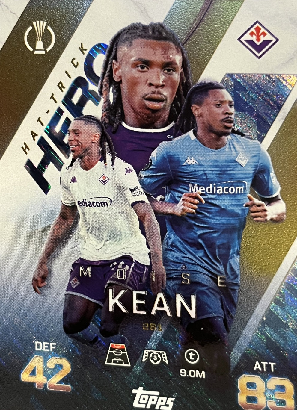 Moise Kean 2026 2026 Topps Match Attax Extra 2026 #261