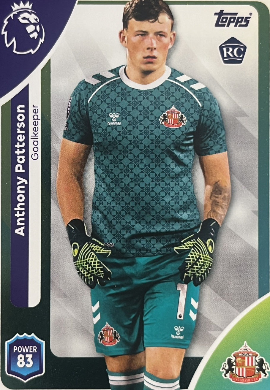 Anthony Patterson 2026 2026 Topps Premier League #344
