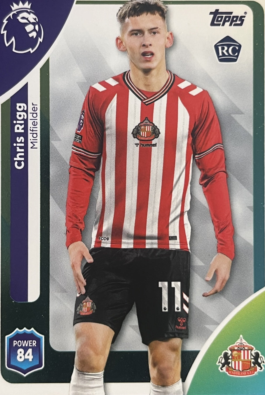 Chris Rigg 2026 2026 Topps Premier League #349
