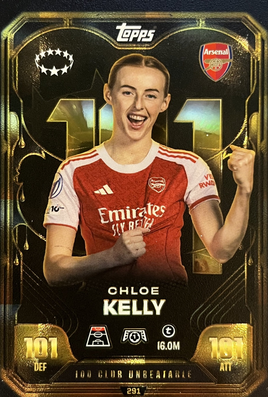 Chloe Kelly 2026 2026 Topps Match Attax Extra 2026 #291