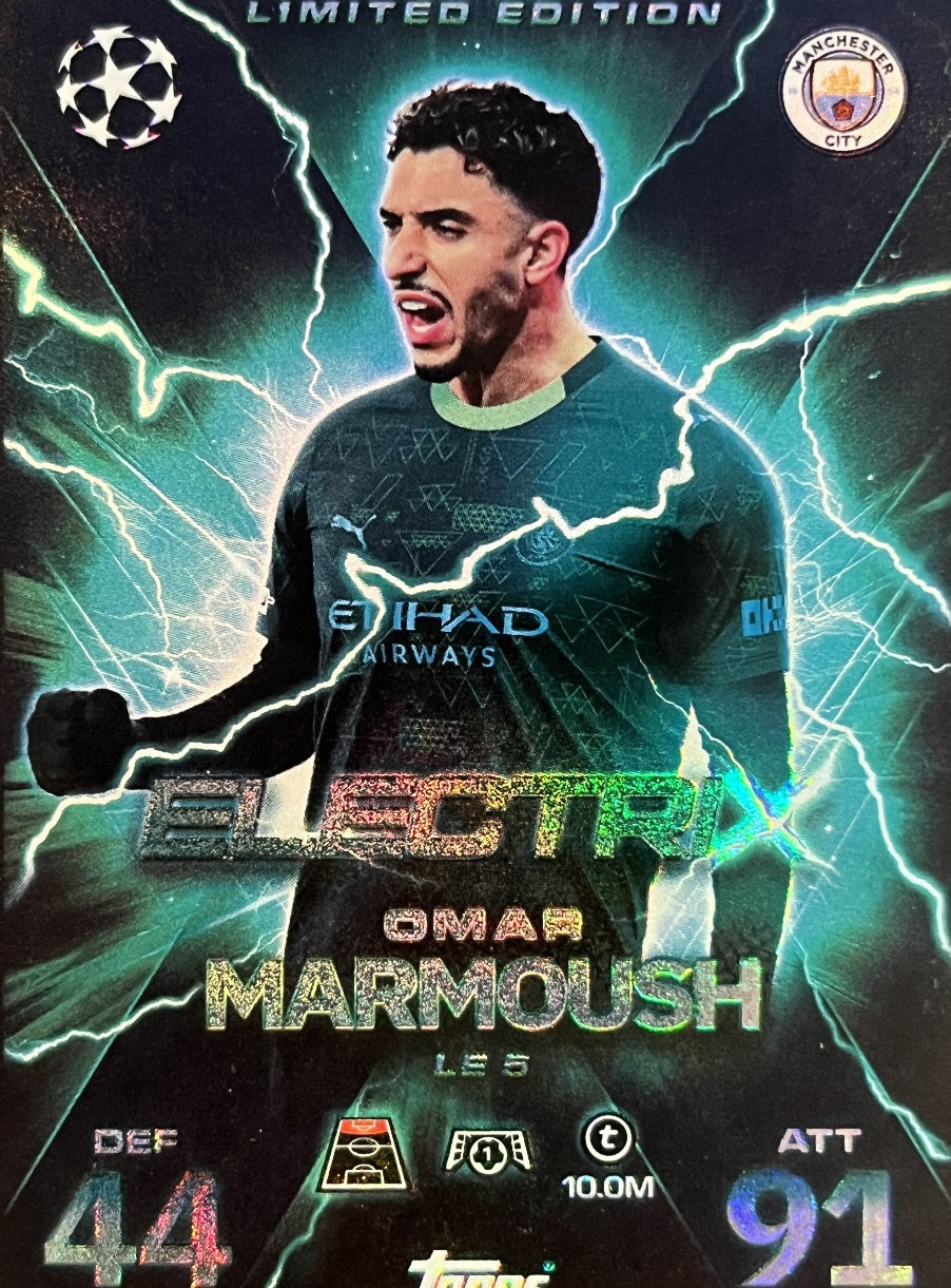 Omar Marmoush 2026 2026 Topps Match Attax Extra 2026 #LE 05