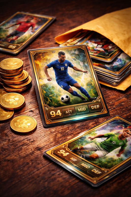 Hva er fotballkortet verdt?