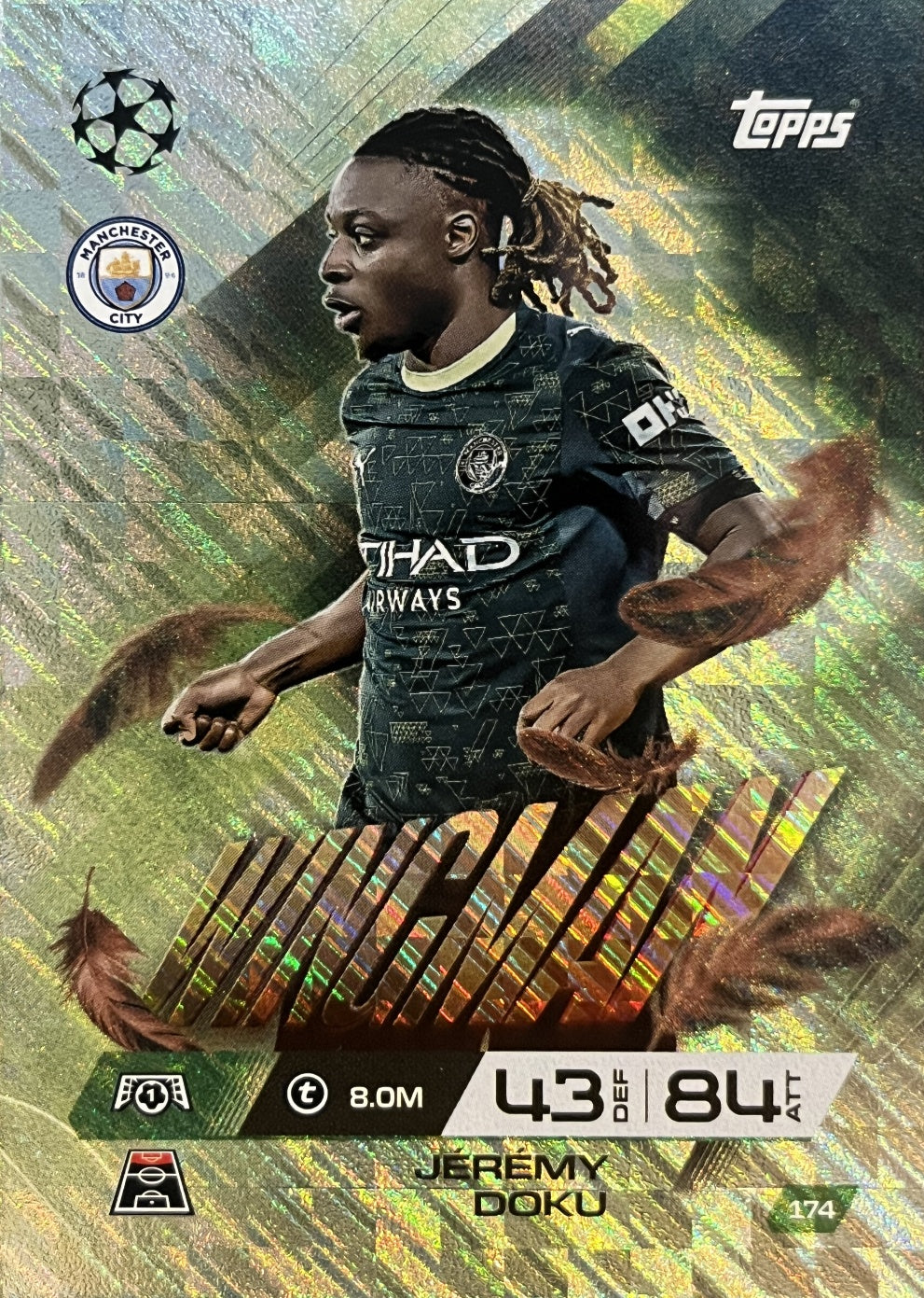 Jérémy Doku 2026 2026 Topps Match Attax Extra 2026 #174