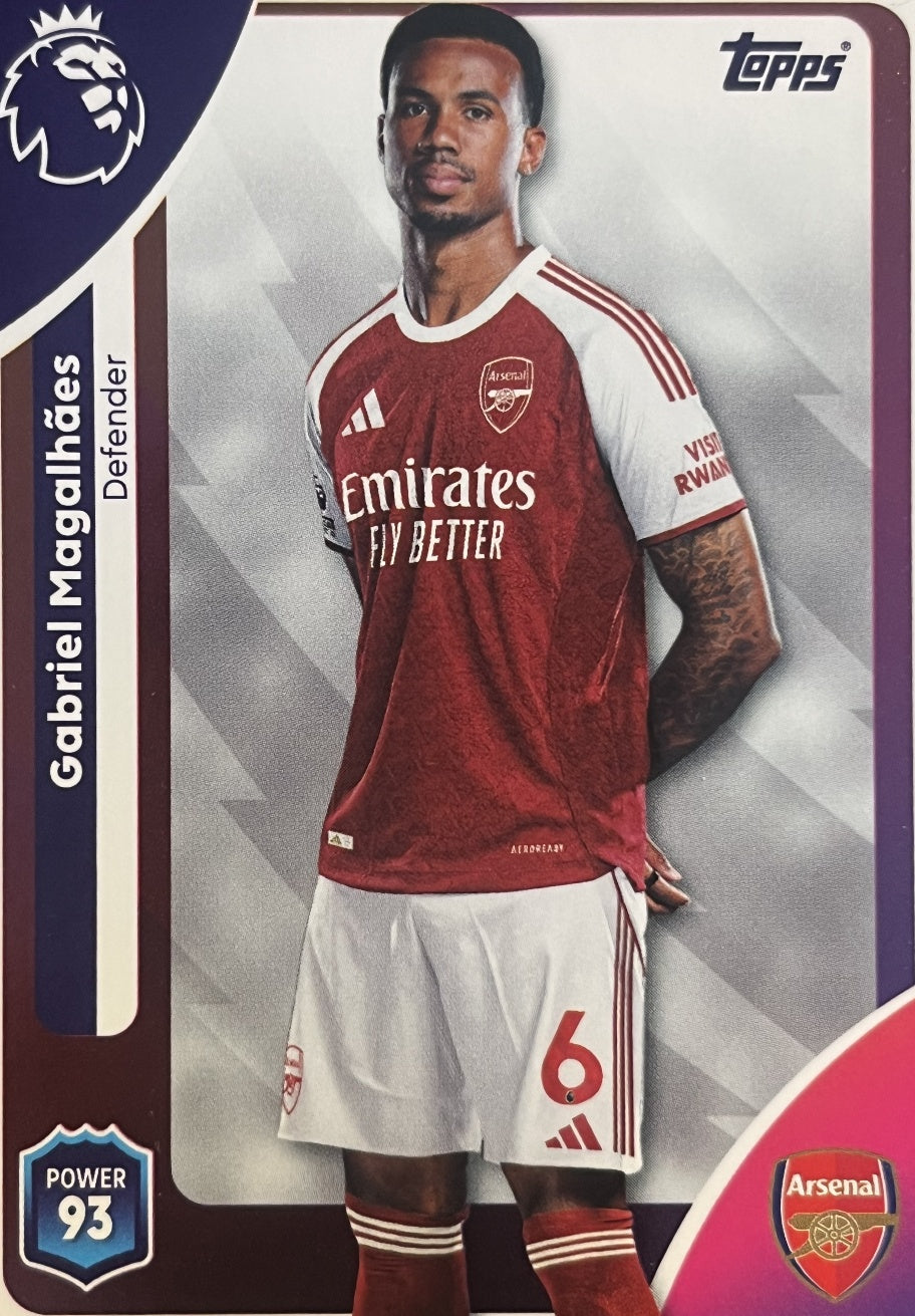 Gabriel Magalhães 2026 2026 Topps Premier League #4