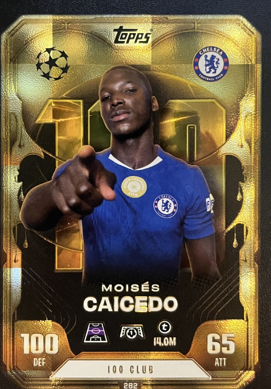 Moises Caicedo 2026 2026 Topps Match Attax Extra 2026 #282