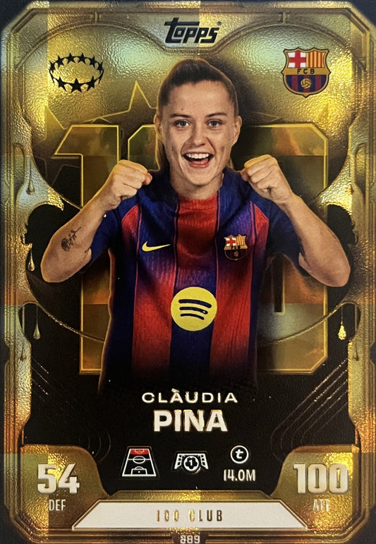 Claudia Pina 2026 2026 Topps Match Attax Extra 2026 #289