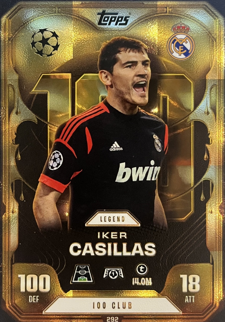Iker Casillas 2026 2026 Topps Match Attax Extra 2026 #292