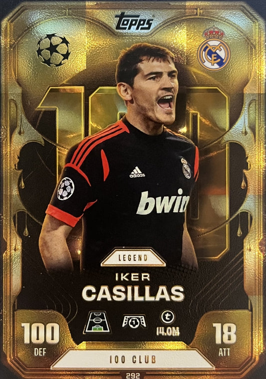 Iker Casillas 2026 2026 Topps Match Attax Extra 2026 #292