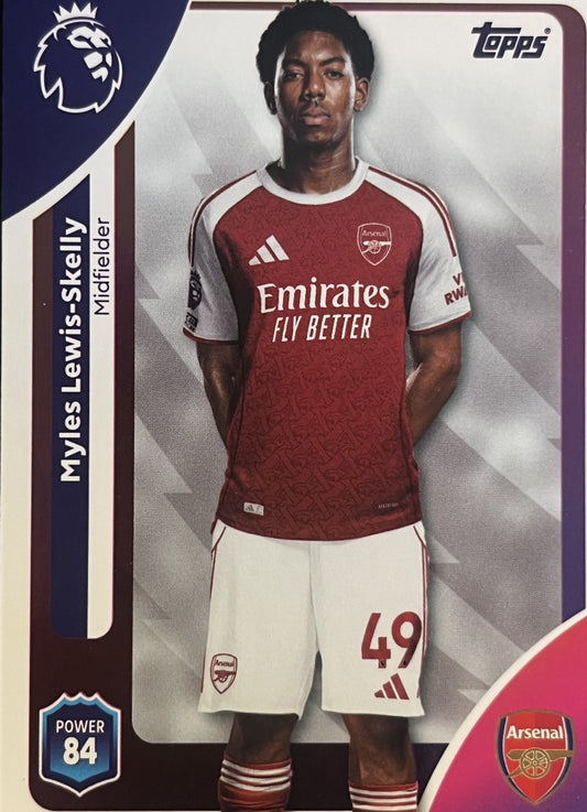 Myles Lewis-Skelly 2026 2026 Topps Premier League #9