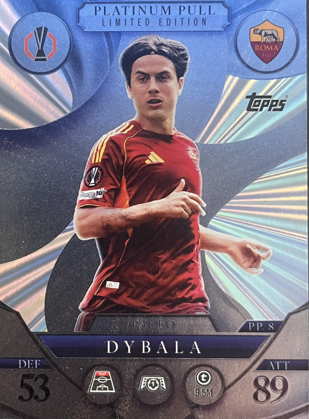 Paulo Dybala 2026 2026 Topps Match Attax Extra 2026 #PP 8