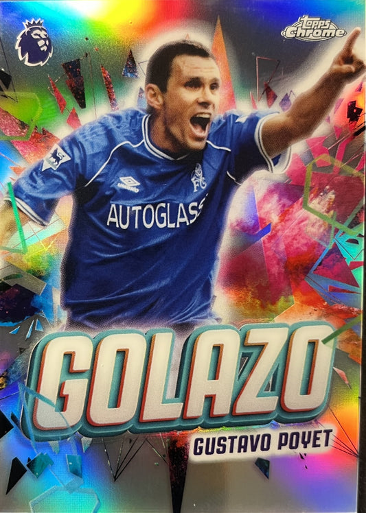 Gus Poyet 2026 2026 Topps Premier League Chrome #GZ-8