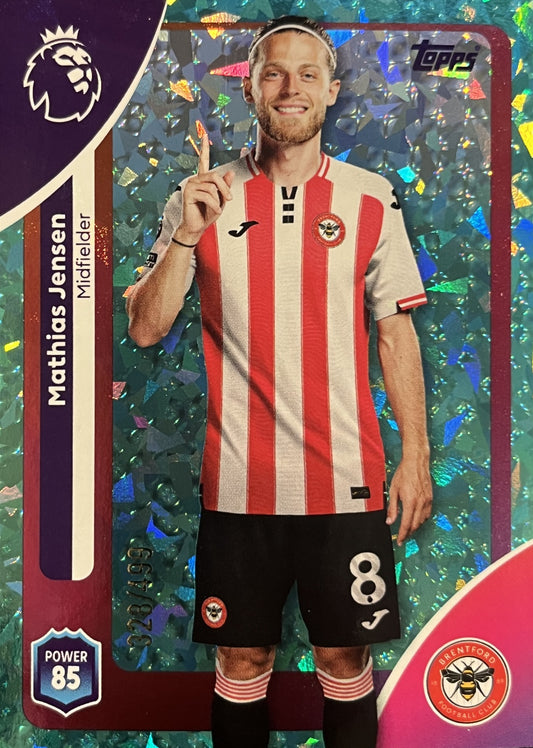 Mathias Jensen 2026 2026 Topps Premier League #61