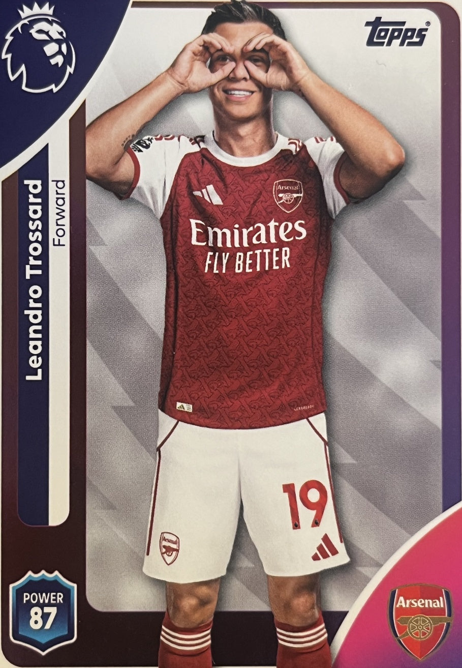 Leandro Trossard 2026 2026 Topps Premier League #14