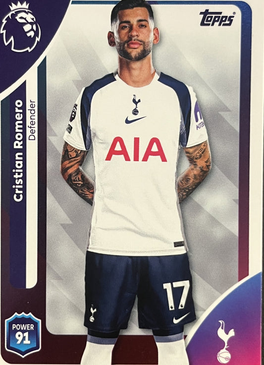 Cristian Romero 2026 2026 Topps Premier League #257