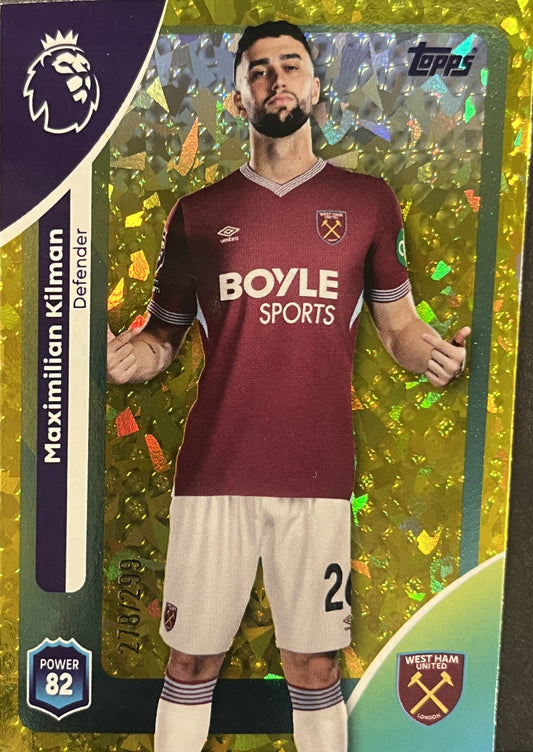Maximilian Kilman 2026 2026 Topps Premier League #274