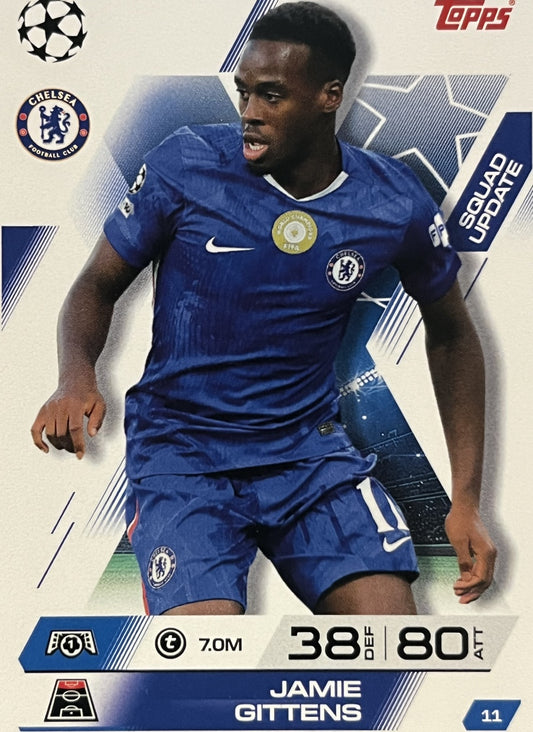Jamie Gittens 2026 2026 Topps Match Attax Extra 2026 #11