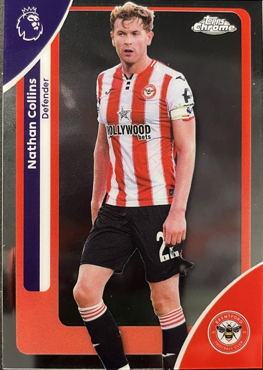 Nathan Collins 2026 2026 Topps Premier League Chrome #36