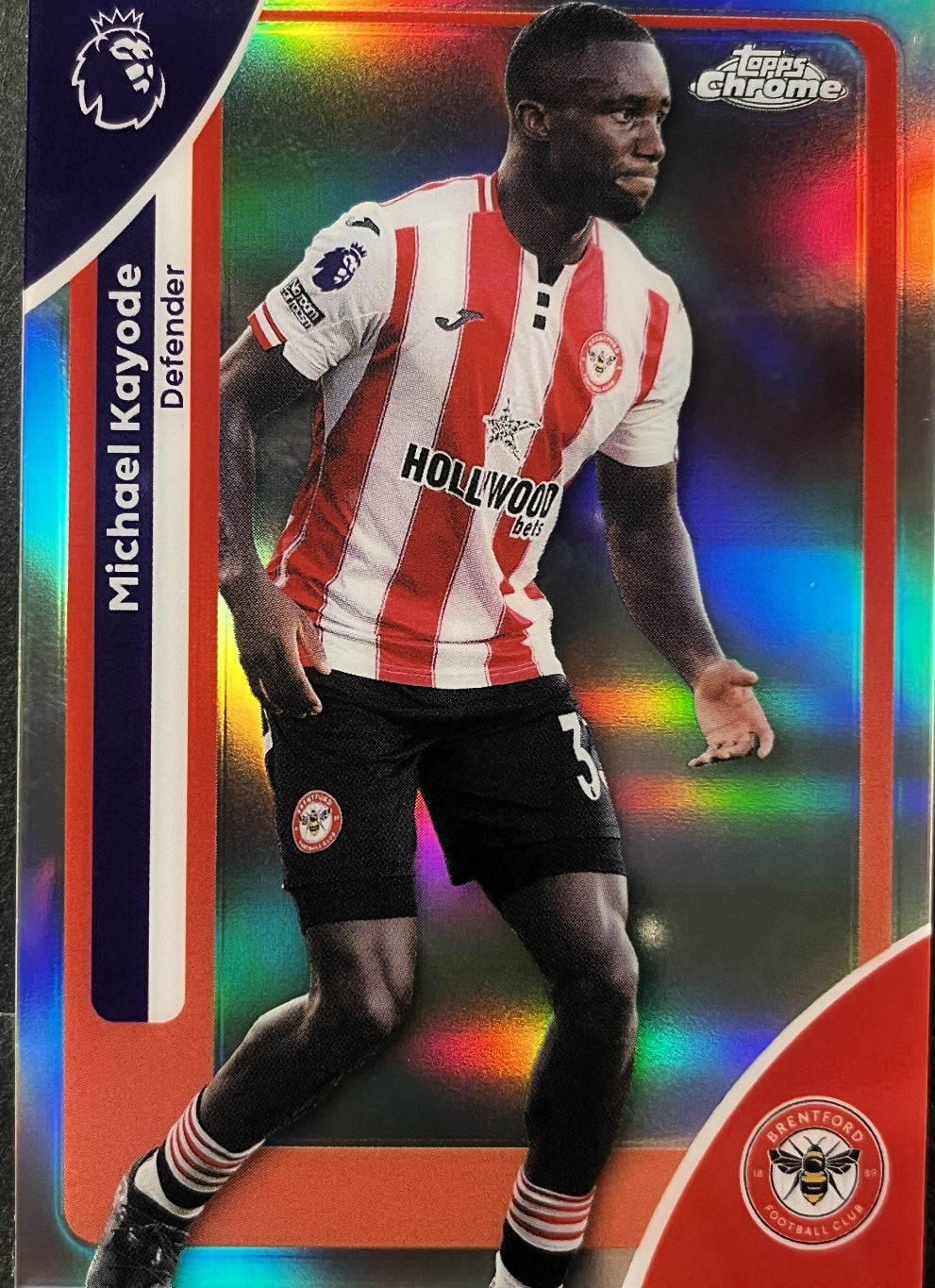 Michael Kayode 2026 2026 Topps Premier League Chrome #32