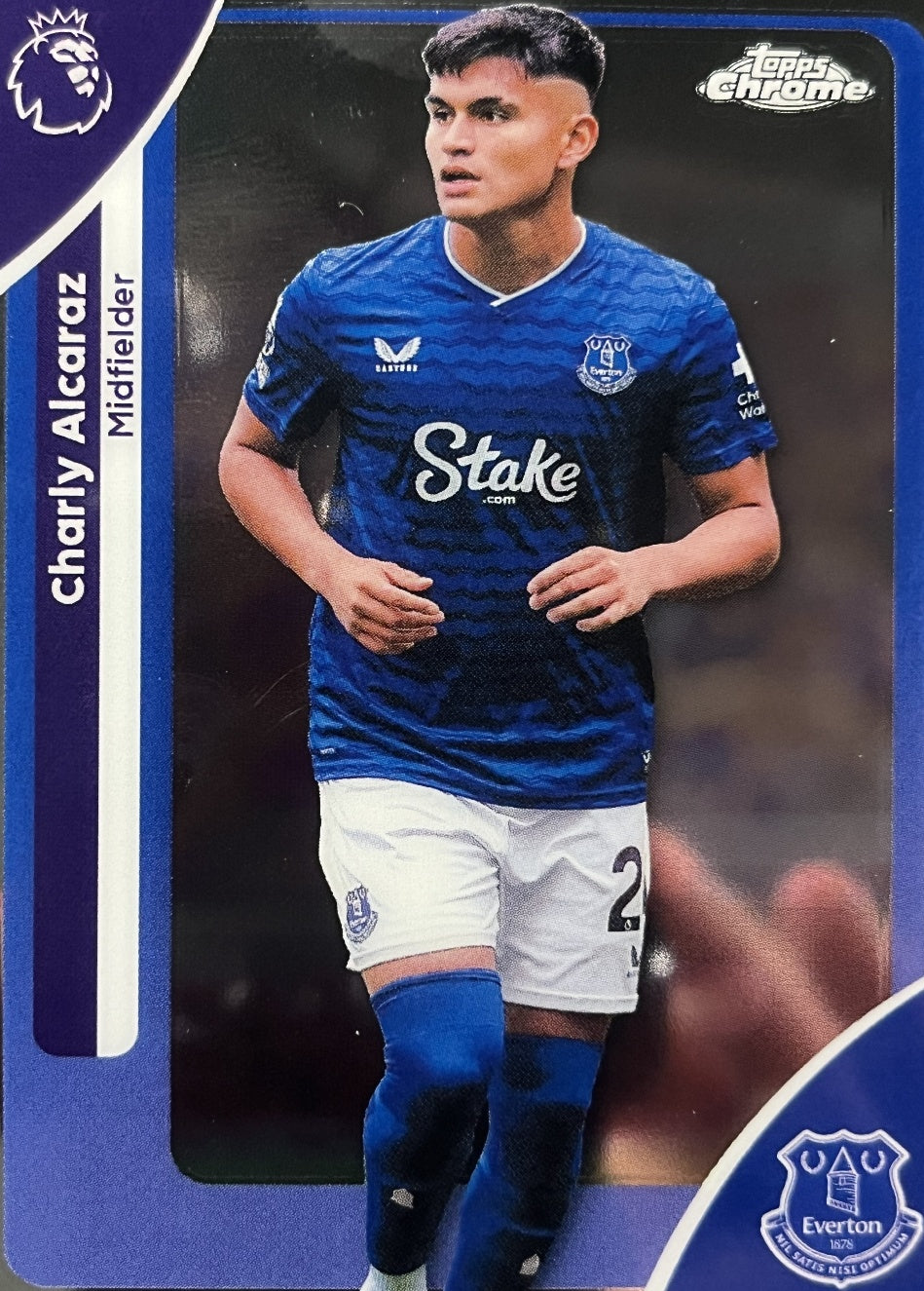 Charly Alcaraz 2026 2026 Topps Premier League Chrome #81
