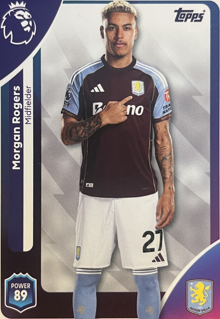 Morgan Rogers 2026 2026 Topps Premier League #30