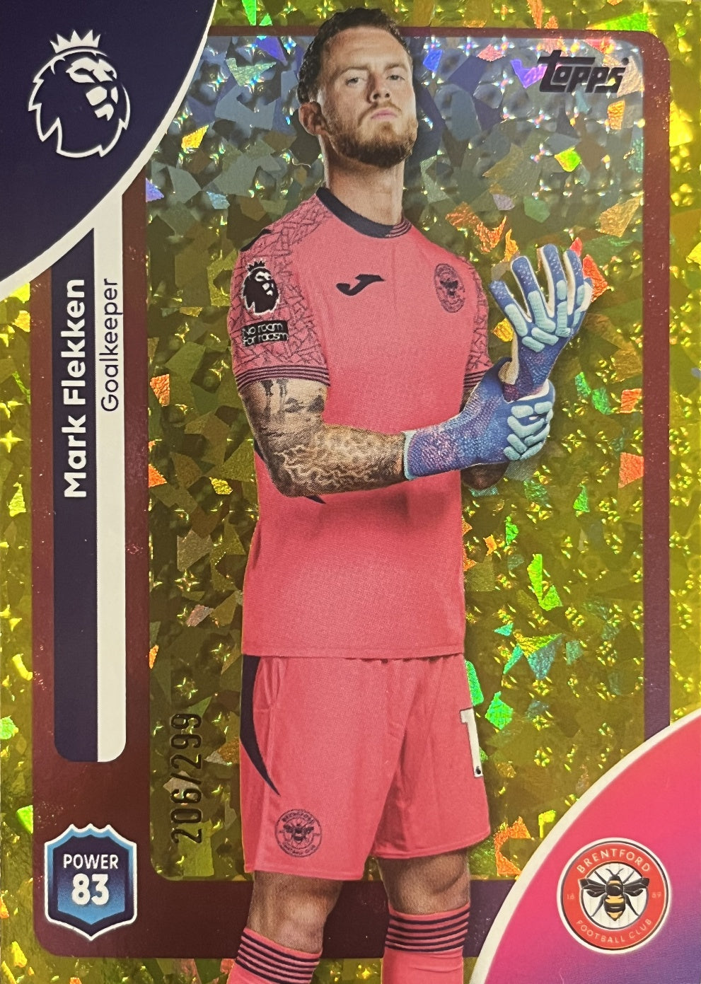 Mark Flekken 2026 2026 Topps Premier League #56