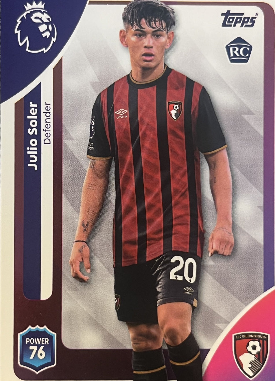 Julio Soler 2026 2026 Topps Premier League #41