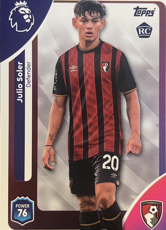 Julio Soler 2026 2026 Topps Premier League #41