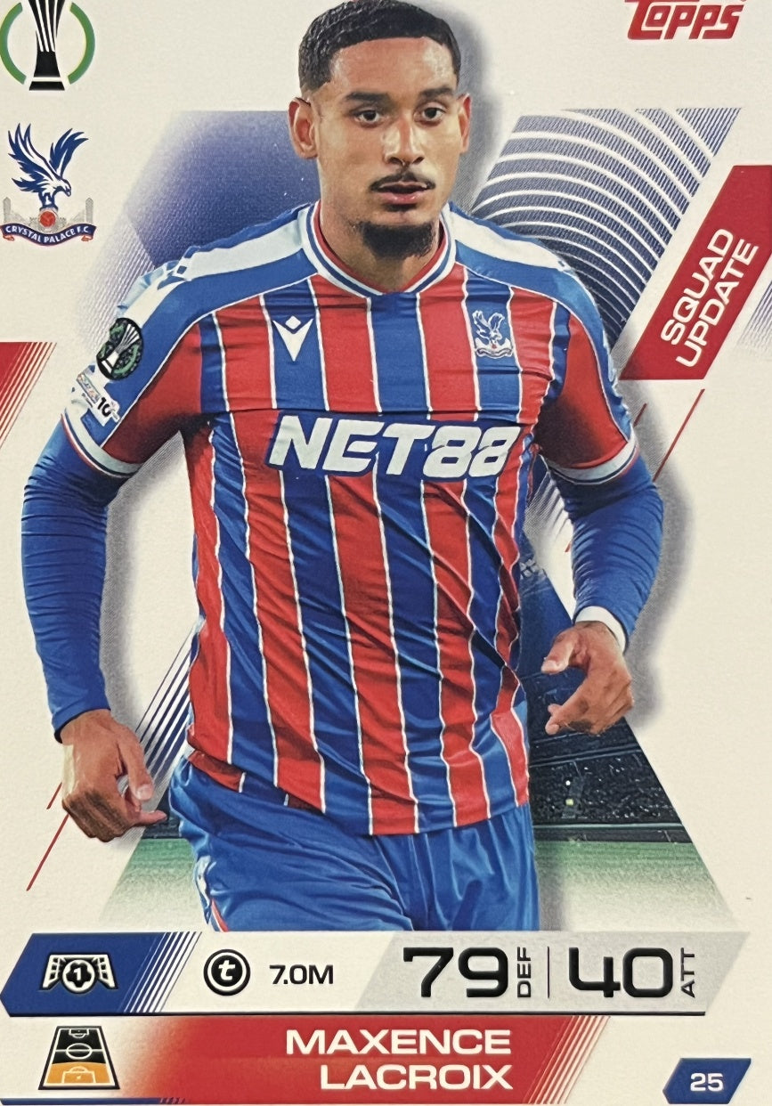 Maxeence Lacroix 2026 2026 Topps Match Attax Extra 2026 #25