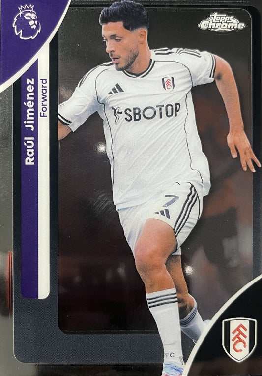 Raúl Jiménez 2026 2026 Topps Premier League Chrome #93