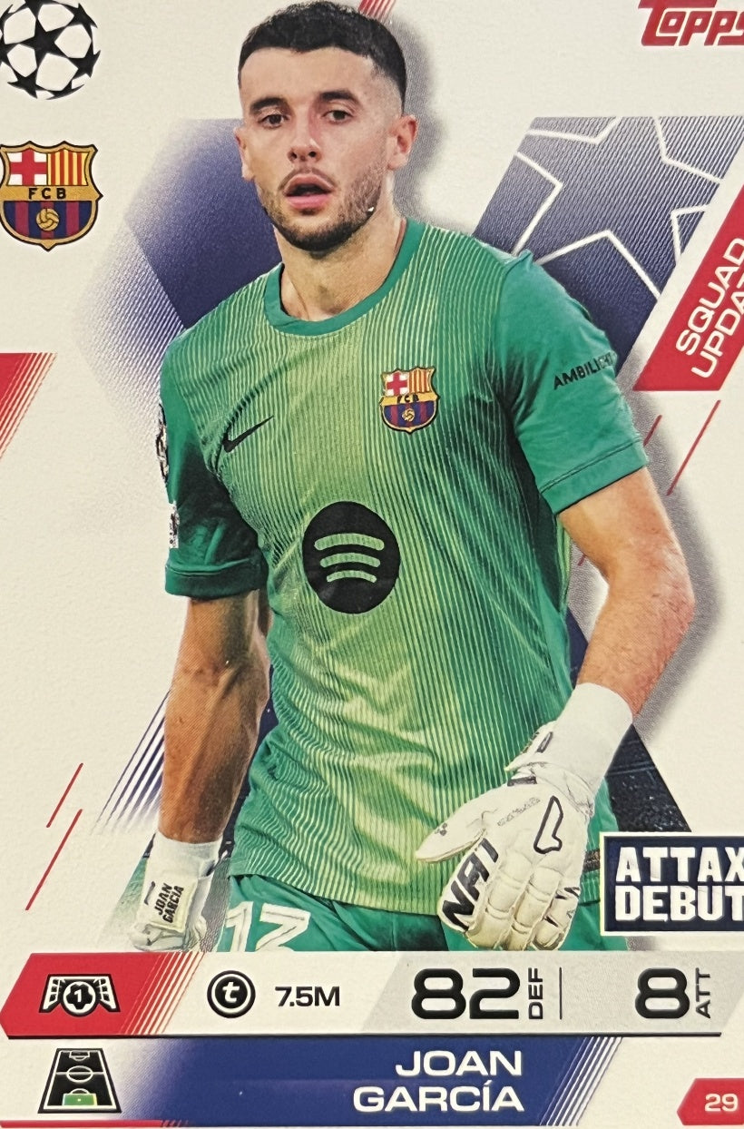 Joan Garcia 2026 2026 Topps Match Attax Extra 2026 #29