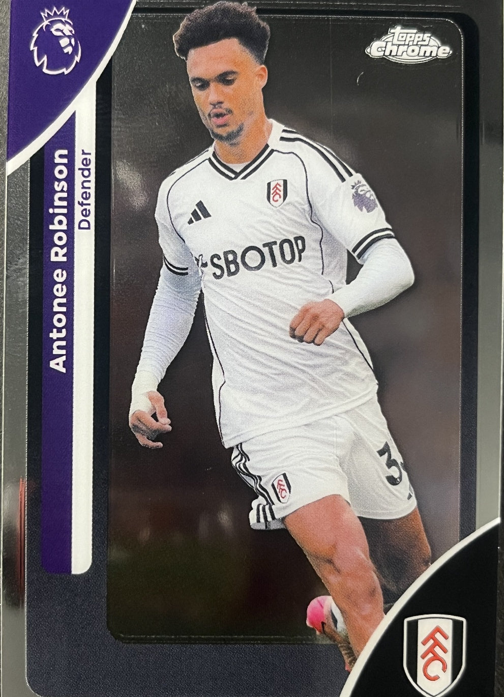 Antonee Robinson 2026 2026 Topps Premier League Chrome #100